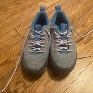 Black Diamond women’s Circuit approach shoes, pewter, 7